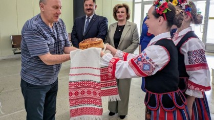 Представители Нижегородской областной организации профсоюза работников здравоохранения Российской Федерации во главе с председателем Василием Приказновым прибыли на Брестчину